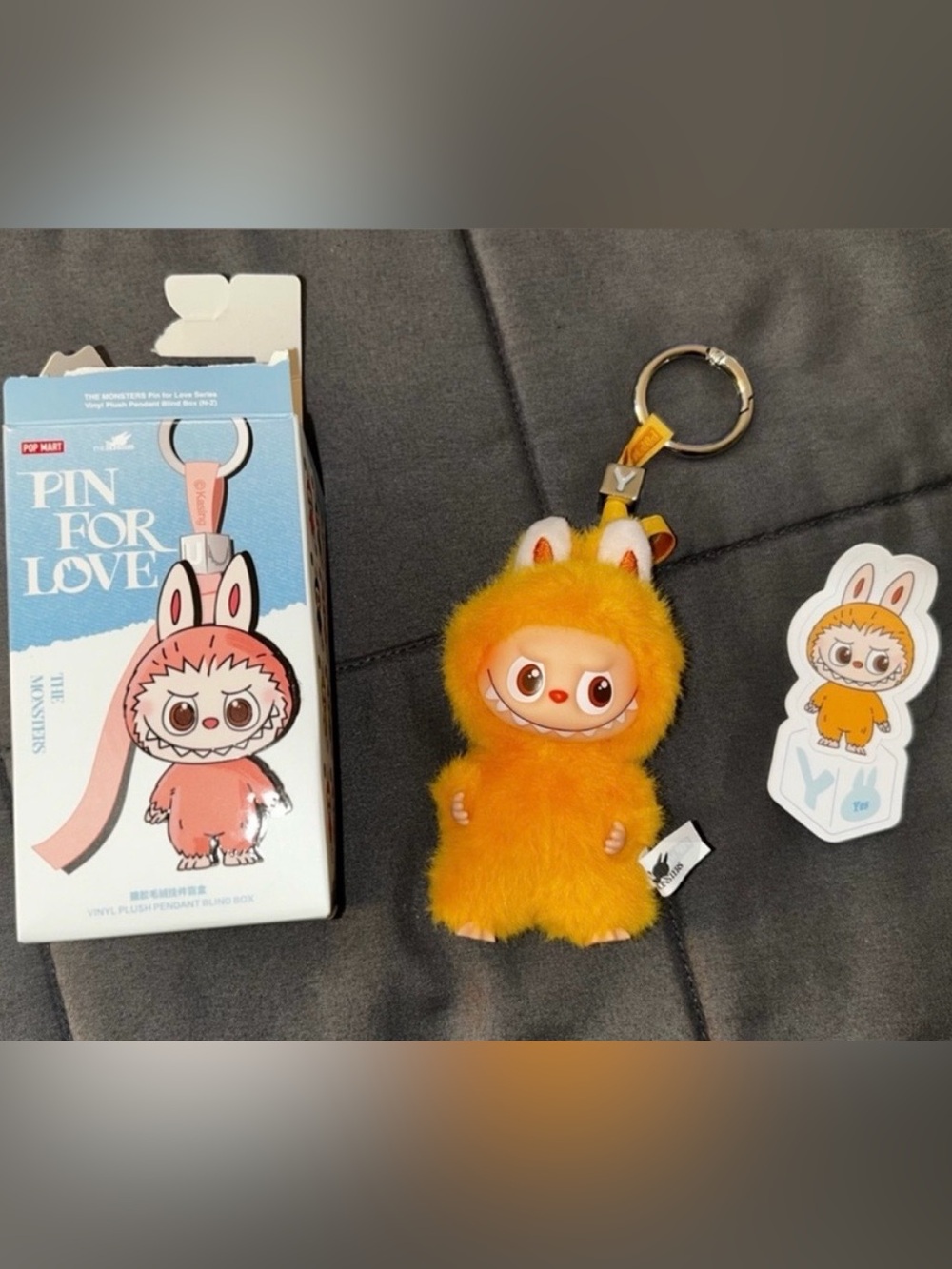 POP MART Pin For Love Labubu